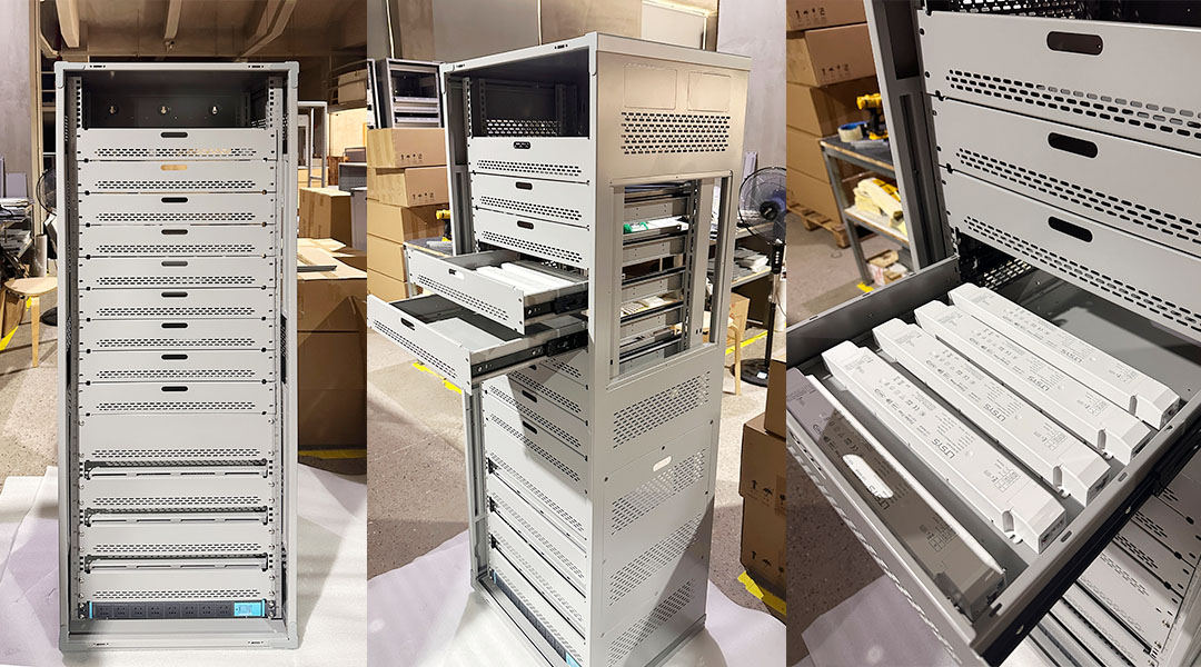 驅(qū)動+強電一體化解決方案：來看瑪徳克創(chuàng)新1.6米設(shè)備中心定制箱。