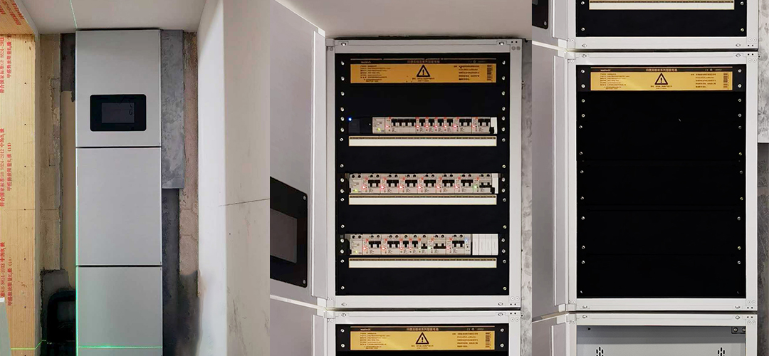 美觀與安全兼得：看我們?nèi)绾斡谩捌唇有g(shù)”搞定強、弱電箱及分集水器三箱的結(jié)合。